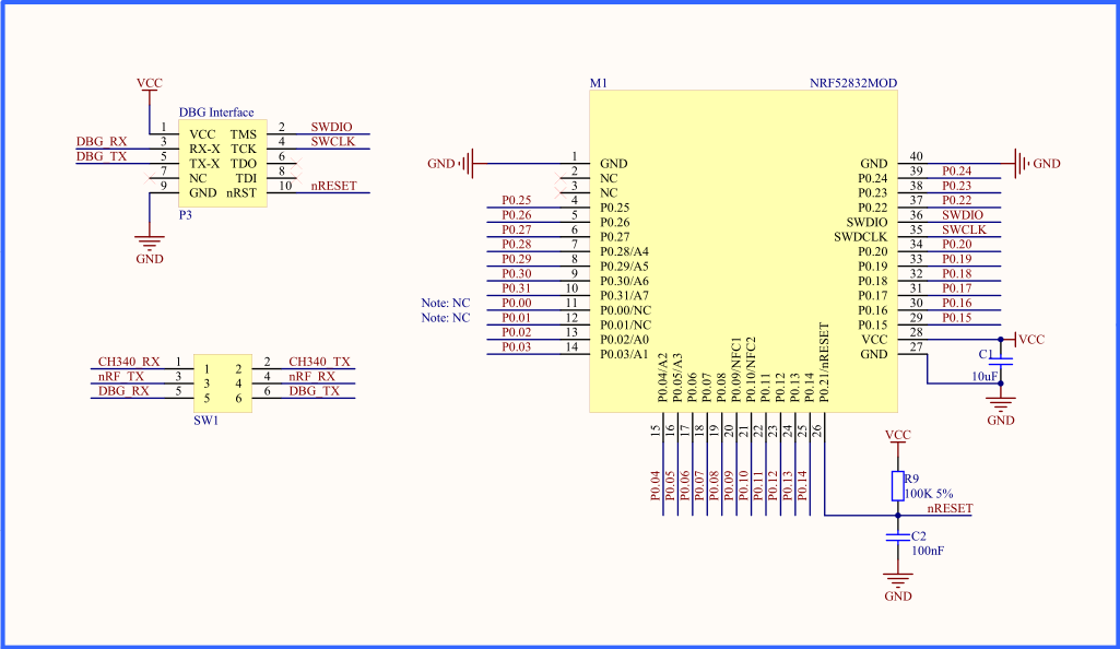 NRF52832 核心板小系统.png